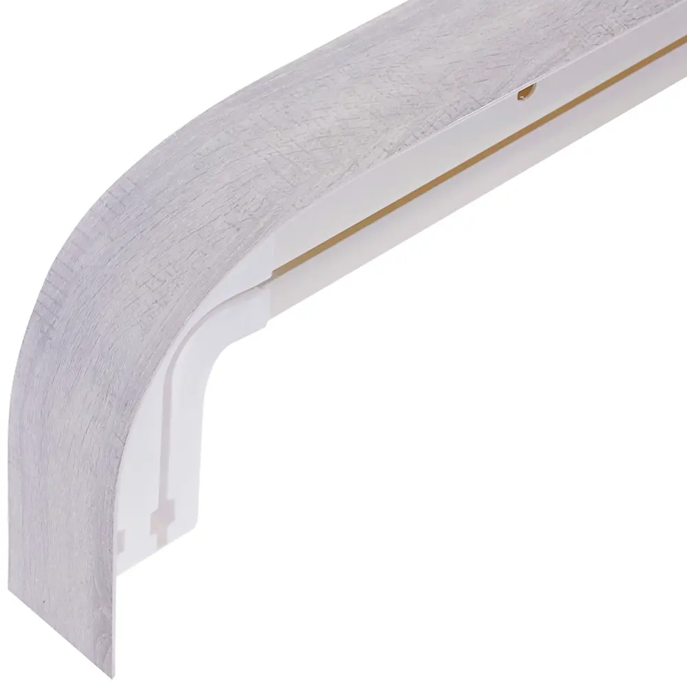 Карниз шинный двухрядный Domlegrand 300 см дуб перламутровый STLM-2018090 - Вид №2