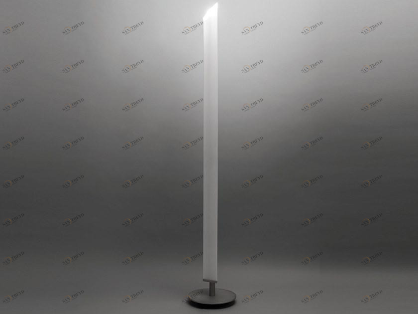 Firmamento Milano Светодиодный торшер из стали и стекла  Plc013fm-wh 