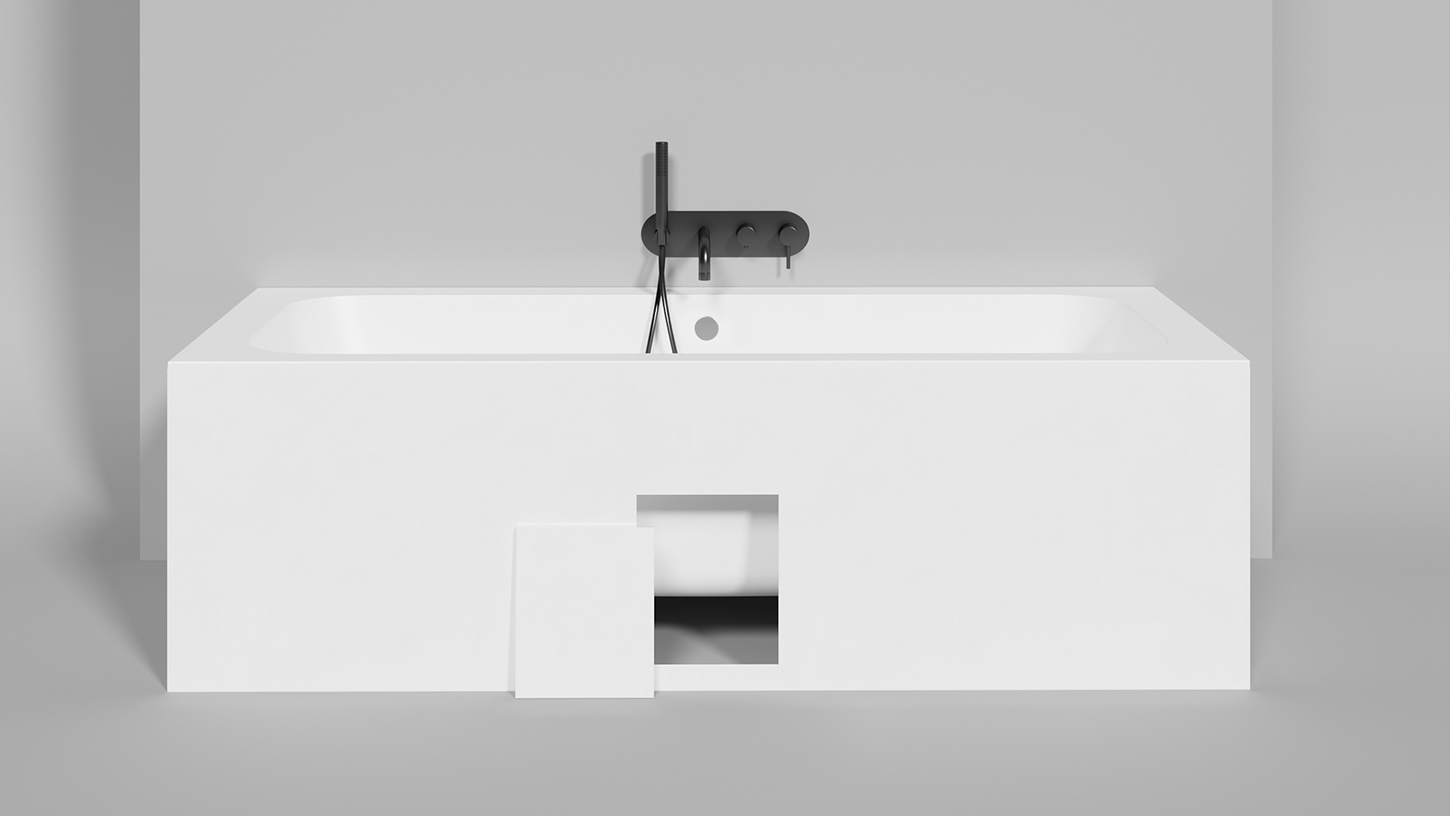 Встраиваемая ORLANDA AXIS 190x80 встраиваемая SALINI 103211G - Вид №5