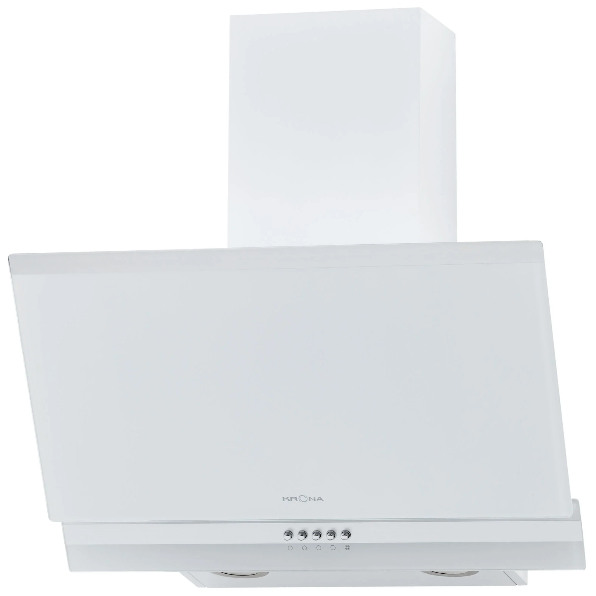 9214321 Вытяжка наклонная KRONA IRMA A 600 white PB белый/серебристый KRONA1 STDN-0025589 - Вид №1