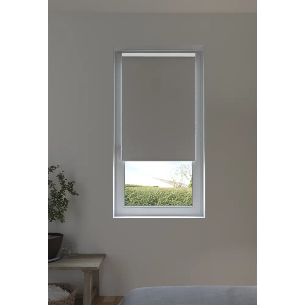 Штора рулонная блэкаут Inspire Santos 80x160 см серая Granit 3 82688287 STLM-2051019 - Вид №12