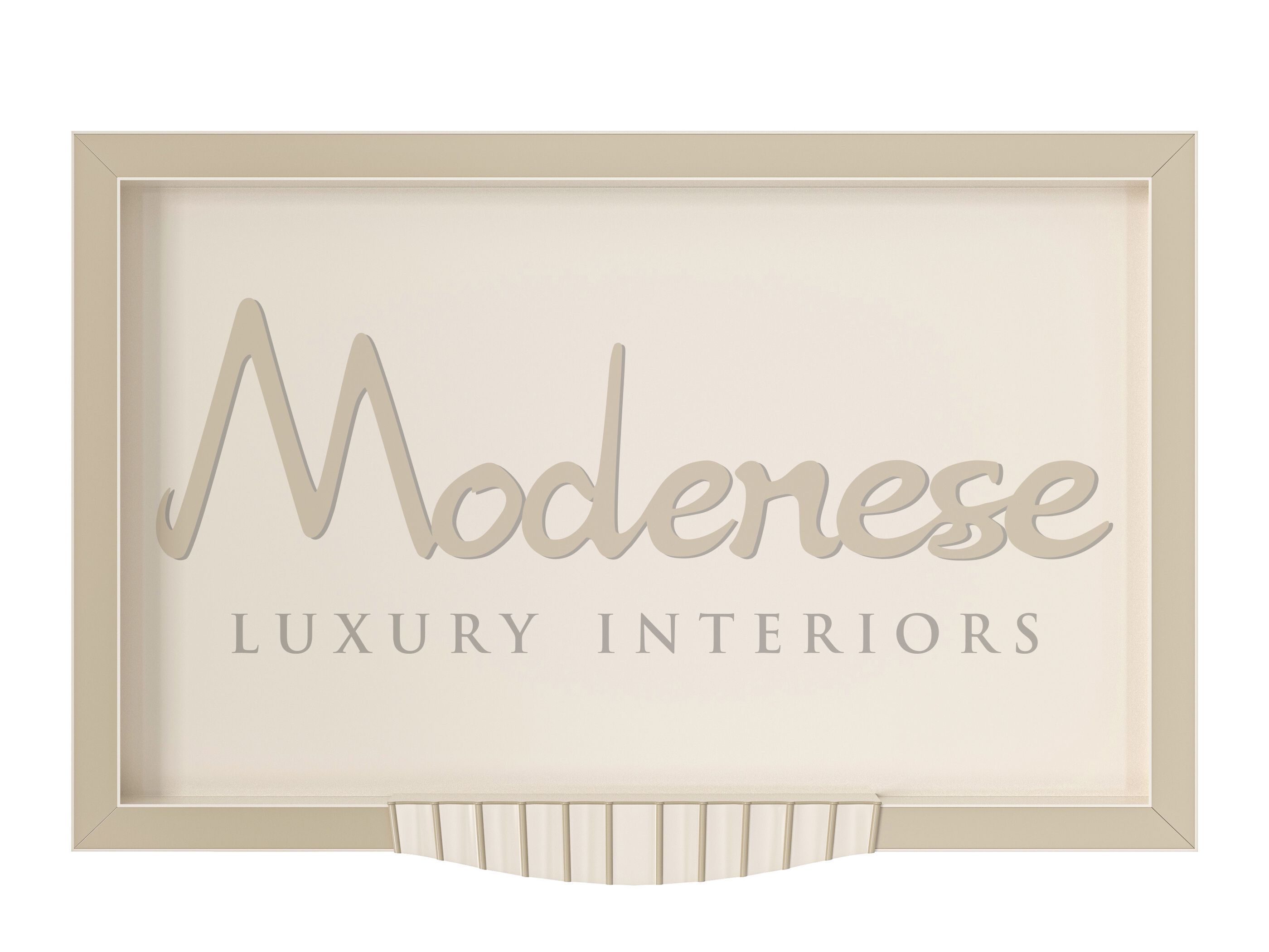 Настенный держатель для монитора/телевизора из бука Modenese Luxury Interiors AURA GALLERY ARCH-00086746