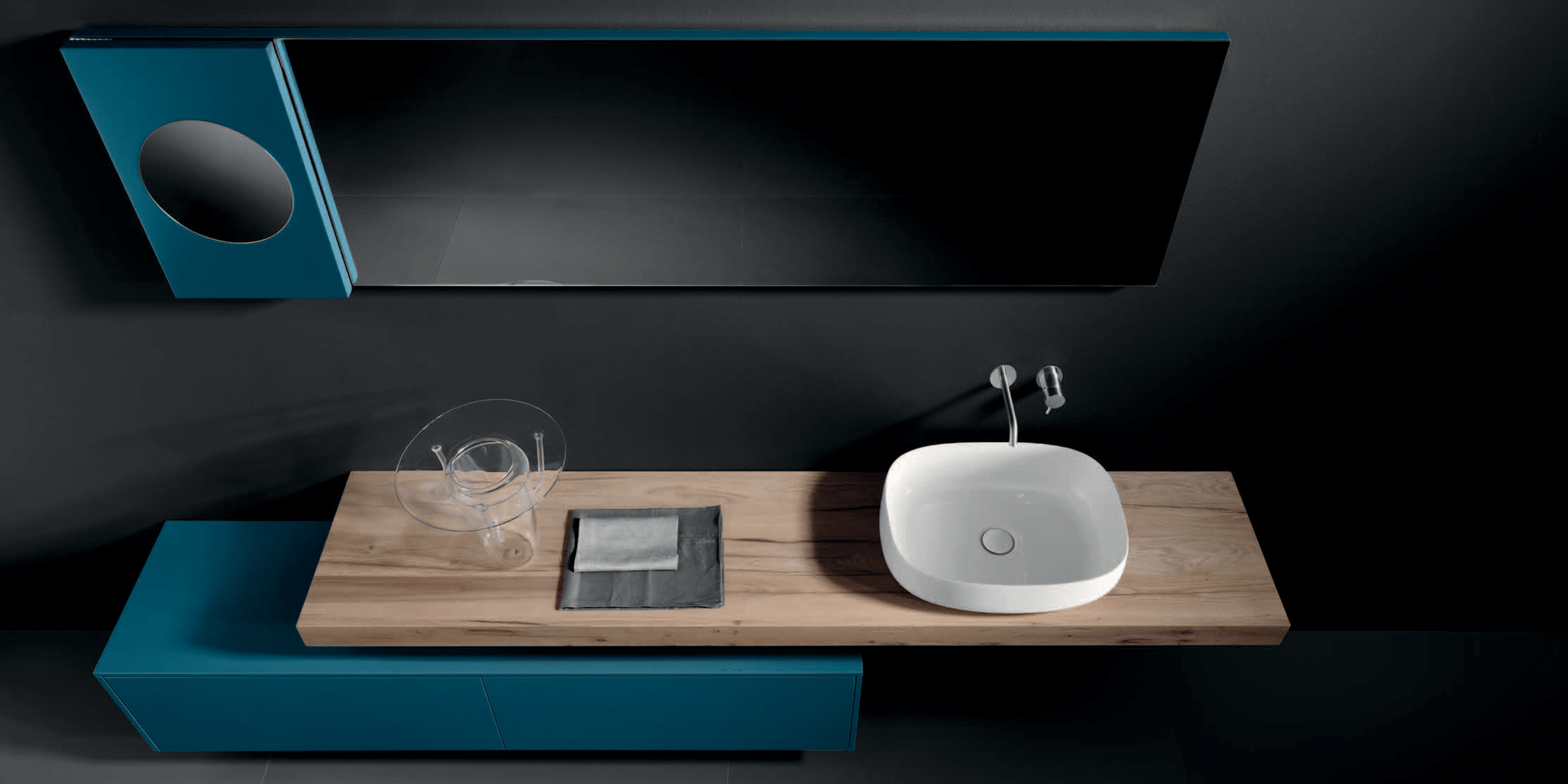 9317 Встроенная раковина под столешницу овальная MILLDUE  - Вид №1