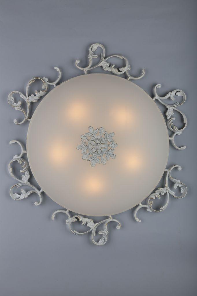 Потолочный светильник Omnilux OML-76517-05 OMNILUX OML-765 204496 Белый;серебро  - Вид №1