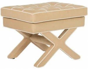 Stylish Club Низкий бархатный стул capitonné Voilier Scf.v08