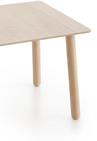 GAN Квадратный дубовый журнальный столик Silaï sun-id-1453240 - Вид №1