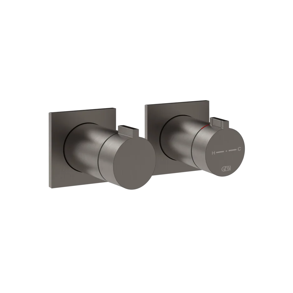 Смеситель для душа 73036 707 Gessi Inverso ЧЕРНЫЙ МЕТАЛЛ BR. PVD 73036707