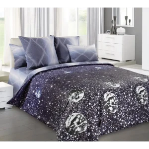 90172720 Комплект постельного белья Mercury home 16940, двуспальный, перкаль STLM-1032138