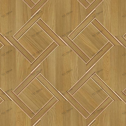 Художественный паркет Da Vinci Щитовой 26-342 Дуб (Гладкая) 500х500 мм 26010342