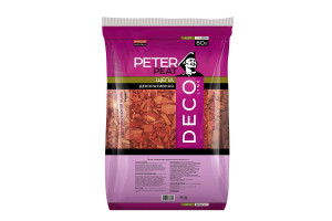 16763863 Декоративная щепа Deco красная, 60 л ДП-0193-60 Peter Peat
