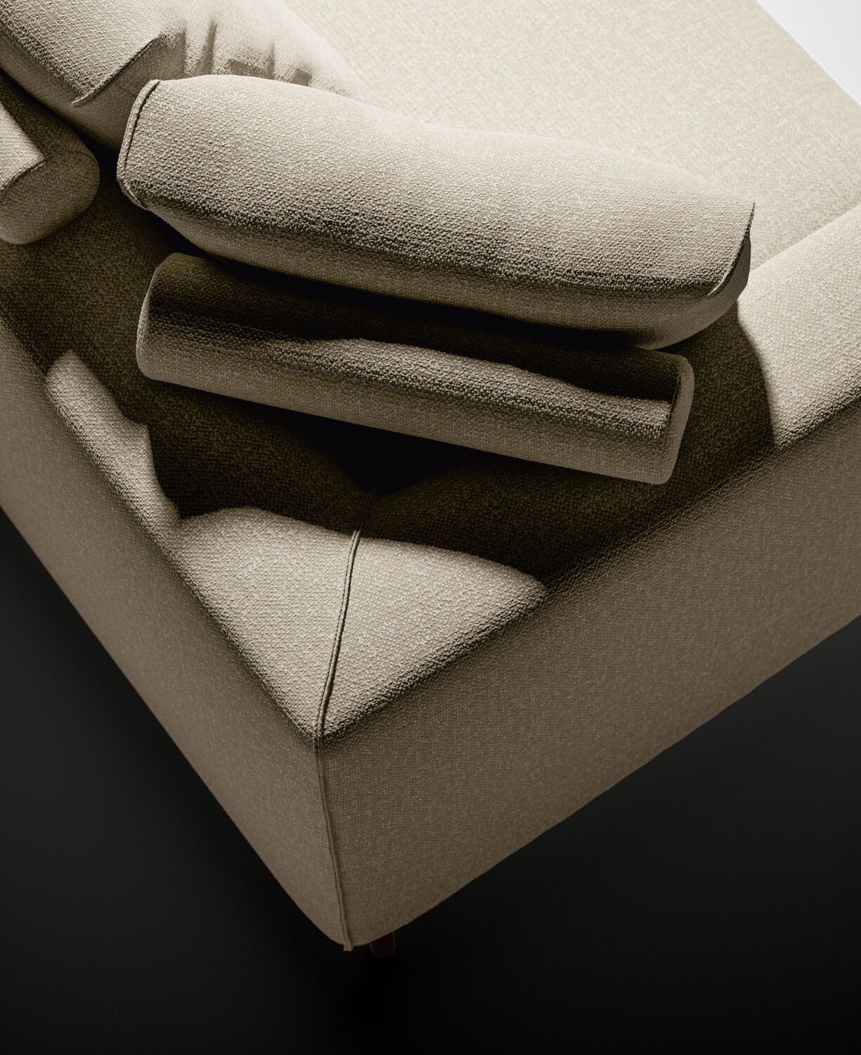 3-местный тканевый диван Twils NATHAN ARCH-00061794 - Вид №2