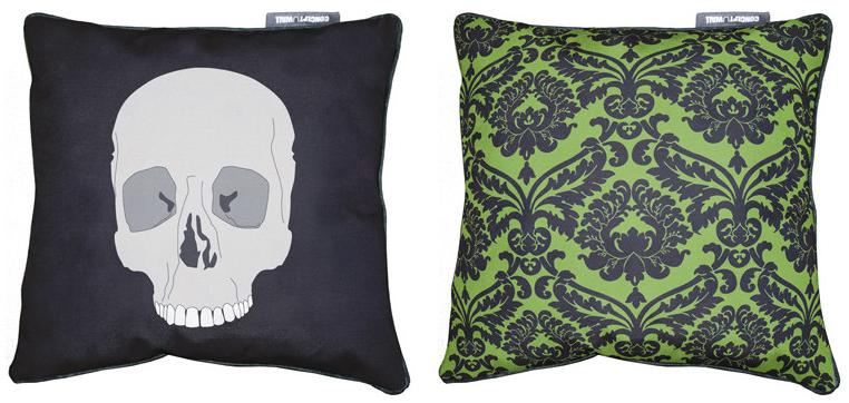 CONCEPTUWALL Подушка из ткани квадратная Vanités sun-id-1461310 - Вид №5