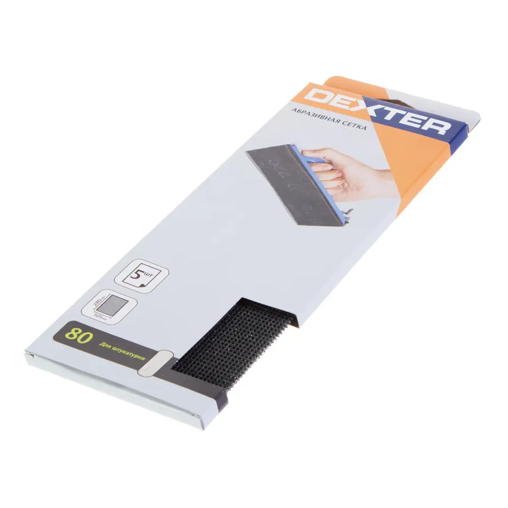 Листы сетчатые Dexter P80, 105x280 мм, 5 шт. 13823970 STLM-2113227 
