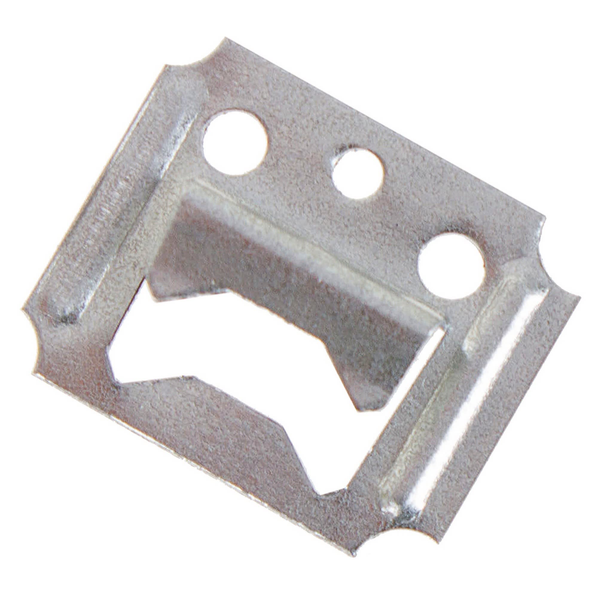 18823988 Кляймеры оцинкованные №4 (с гвоздями), 100 шт Santreyd  - Вид №1