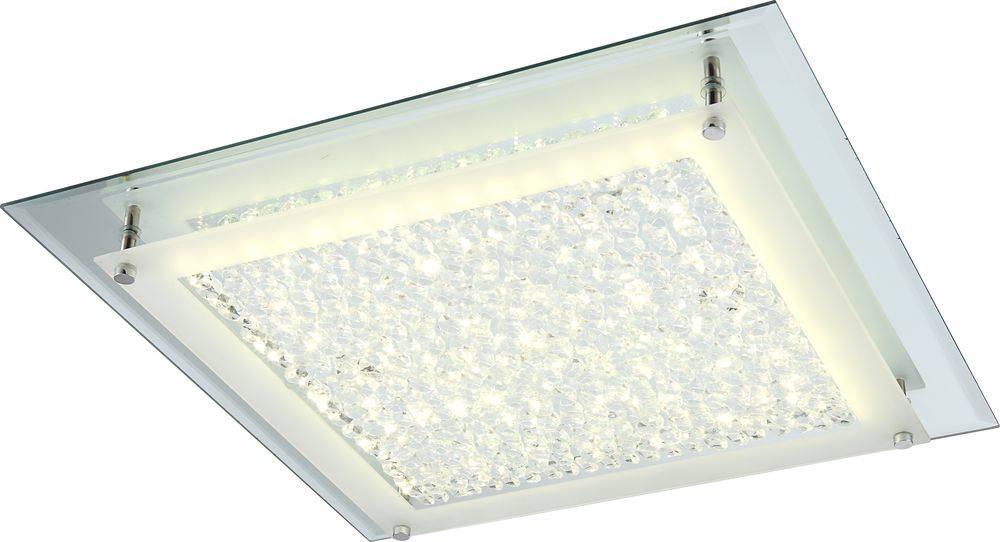 Потолочный светодиодный светильник Globo Liana 49302 GLOBO LIANA 102888 Прозрачный;серебро Ceramica Globo  - Вид №1