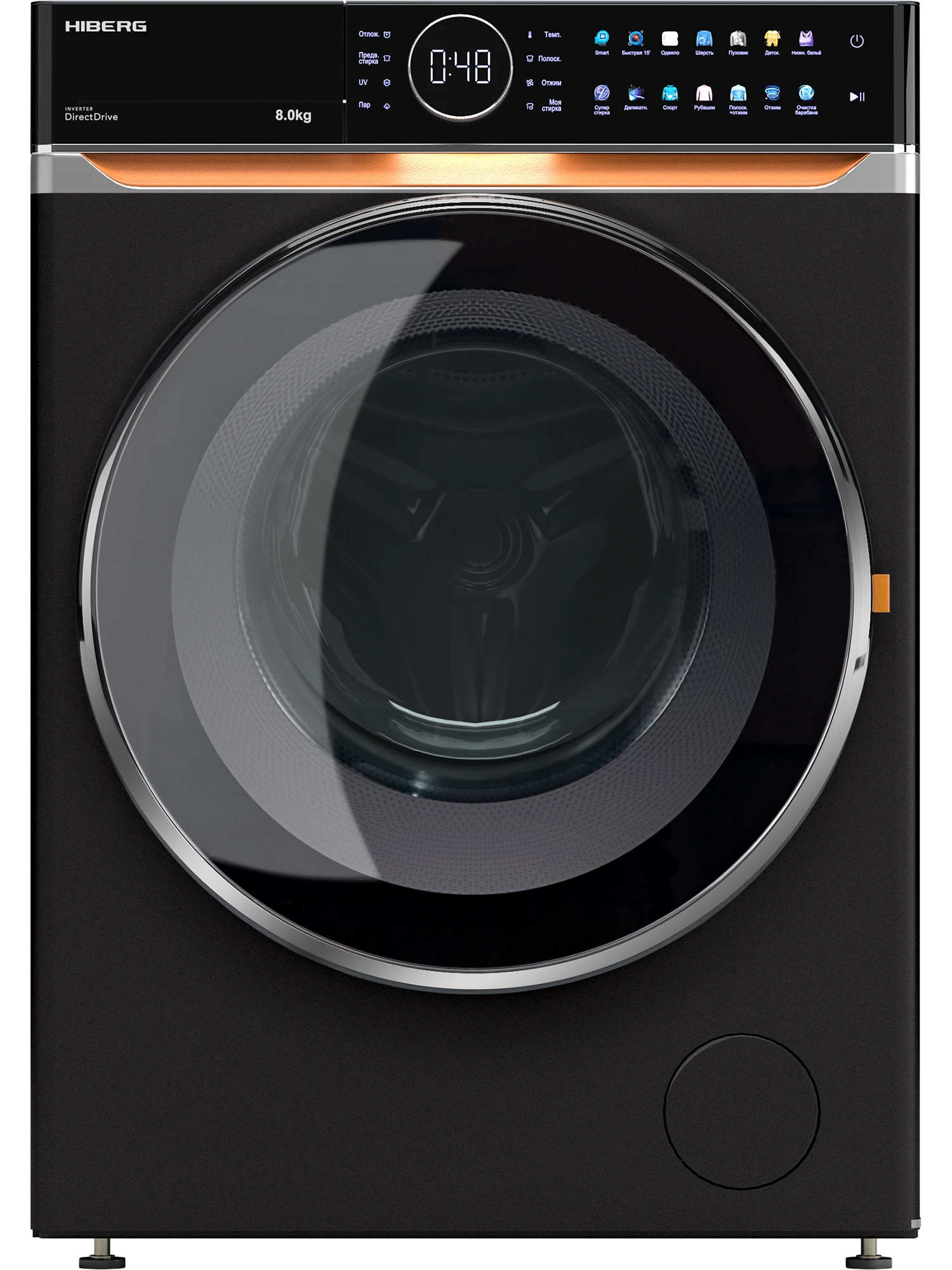 9238398 Стиральная машина HIBERG i-DDQ10 - 814 B черный STDN-0044968