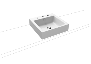 Умывальник KALDEWEI Сталь эмалированная 3156 1 альпийский белый