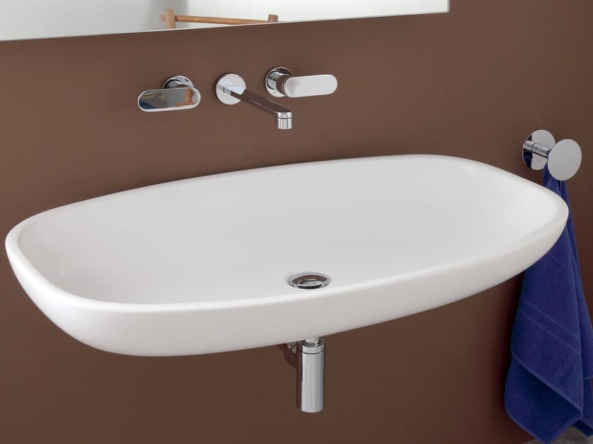 Керамическая подвесная раковина Ceramica Flaminia обнаженная ARCH-00091847