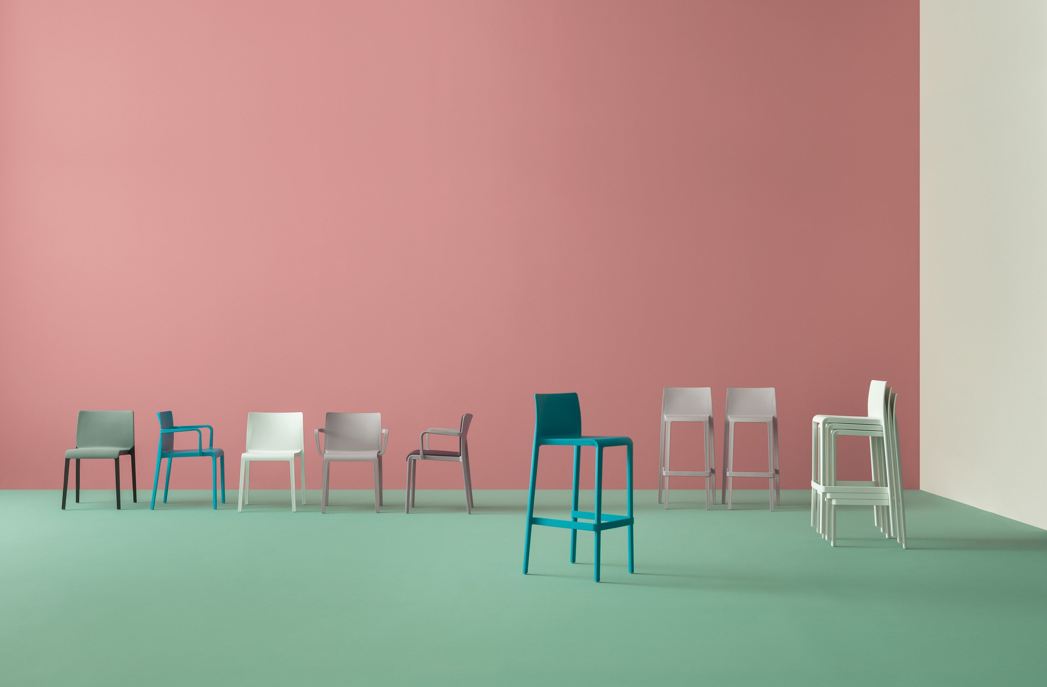 Полипропиленовый стул Pedrali ARCH-00106314 - Вид №8