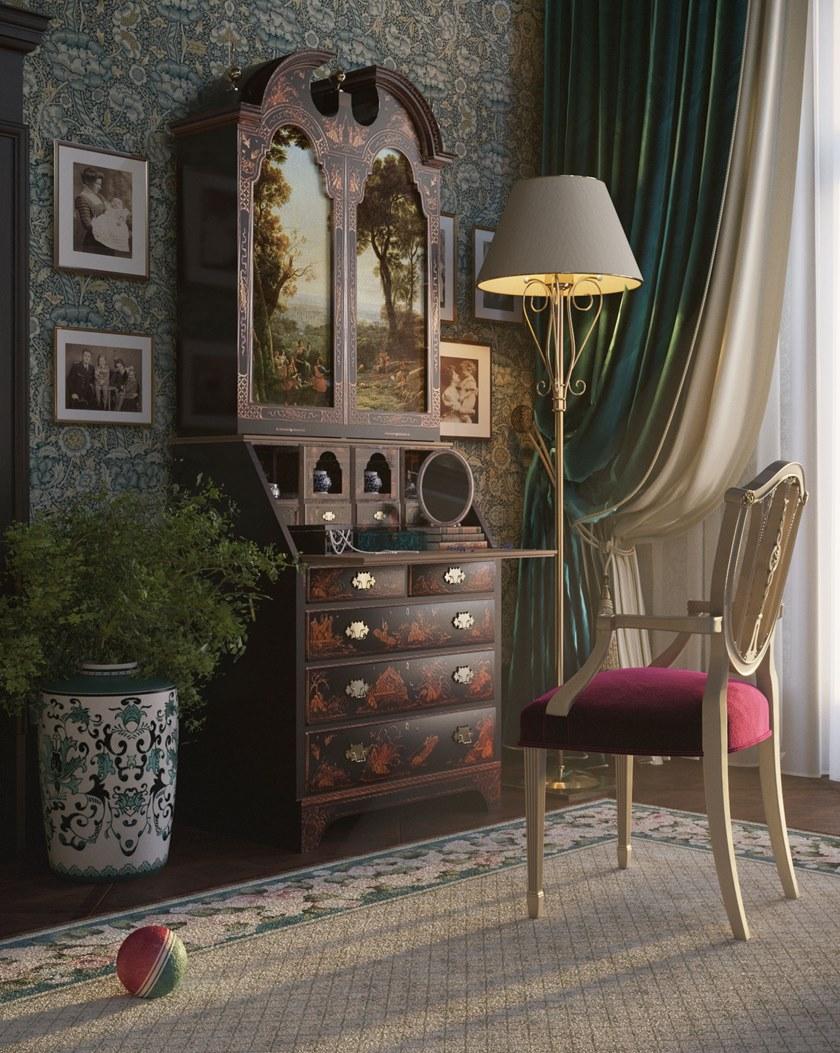 Tapis Rouge Шелковый коврик ручной работы Archive Tr1222 - Вид №1