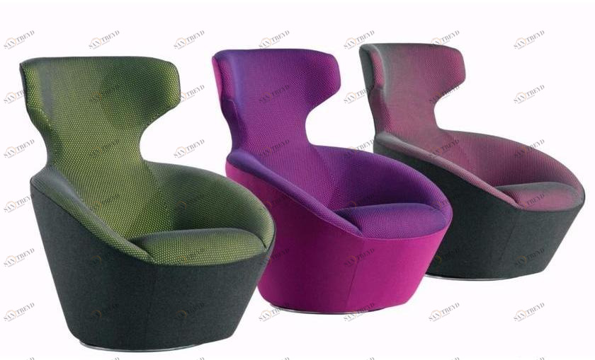 Roche Bobois Вращающееся кресло из ткани Edito sun-id-1417916