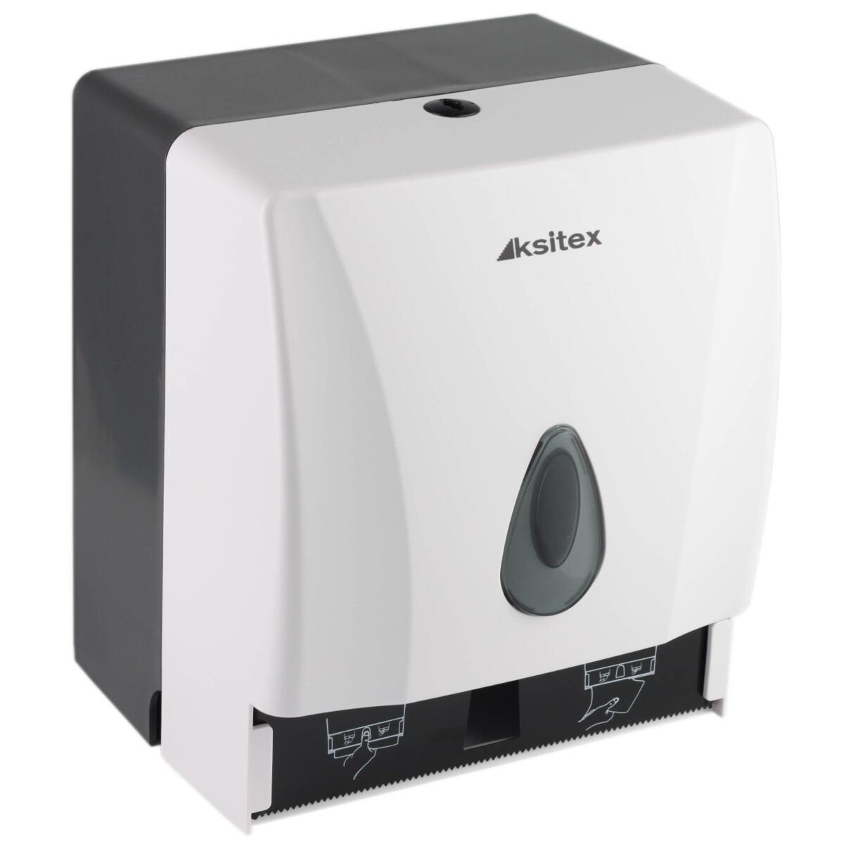 304009247 Диспенсер рулонный и листовых полотенец TH-8218A KSITEX 