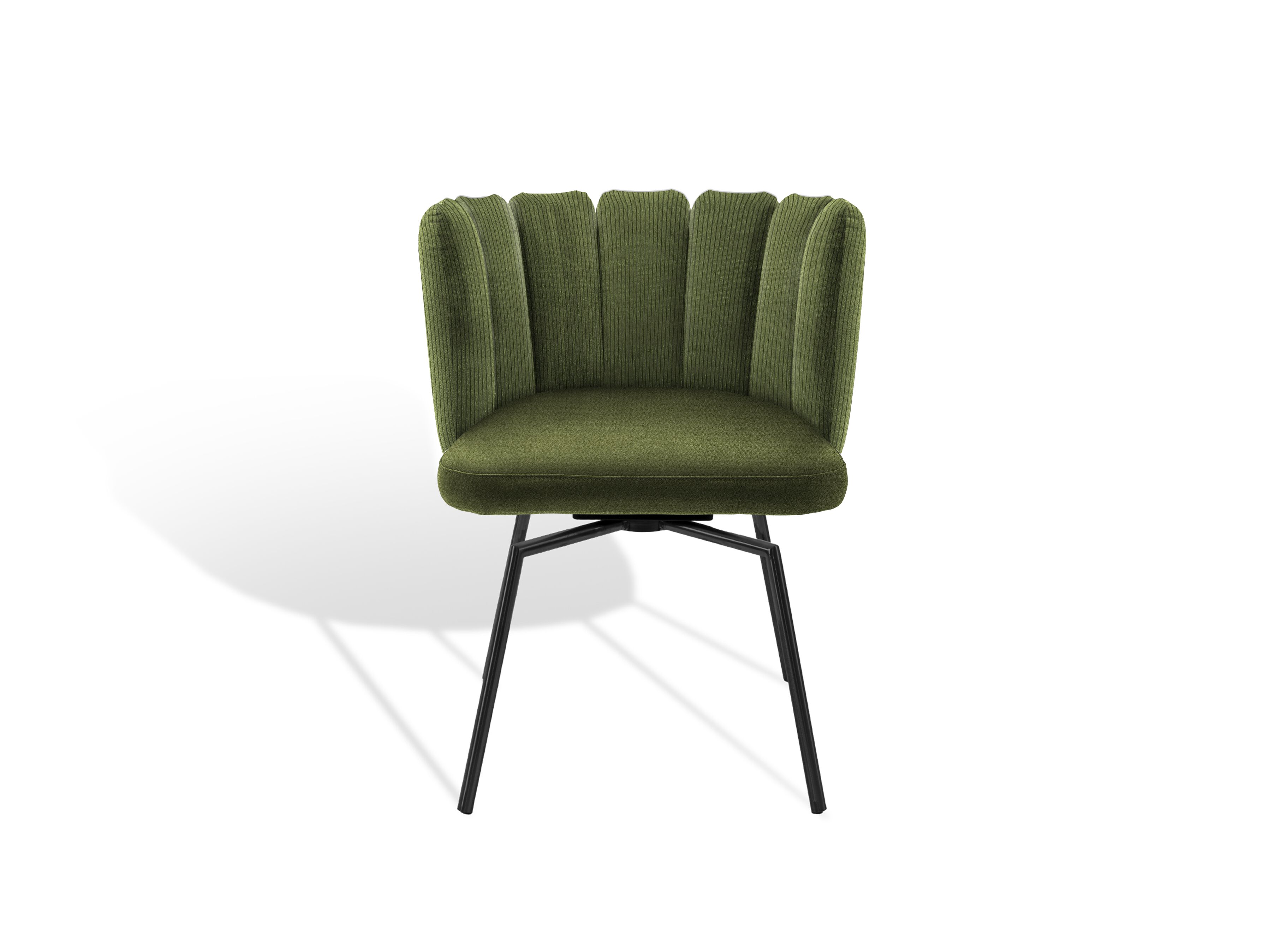 Мягкий стул с подлокотниками и крестообразной рамой KFF ARCH-00057569 - Вид №6