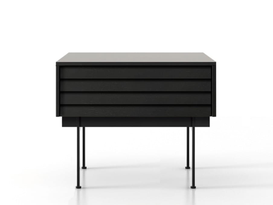 Деревянная прямоугольная тумбочка с ящиками Punt Sussex ARCH-00007156 - Вид №8