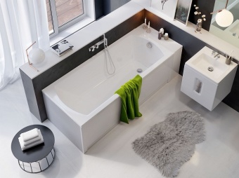 Акриловая ванна 160х70 KOLO Rekord AntiSlide XWP1660101  - Вид №4