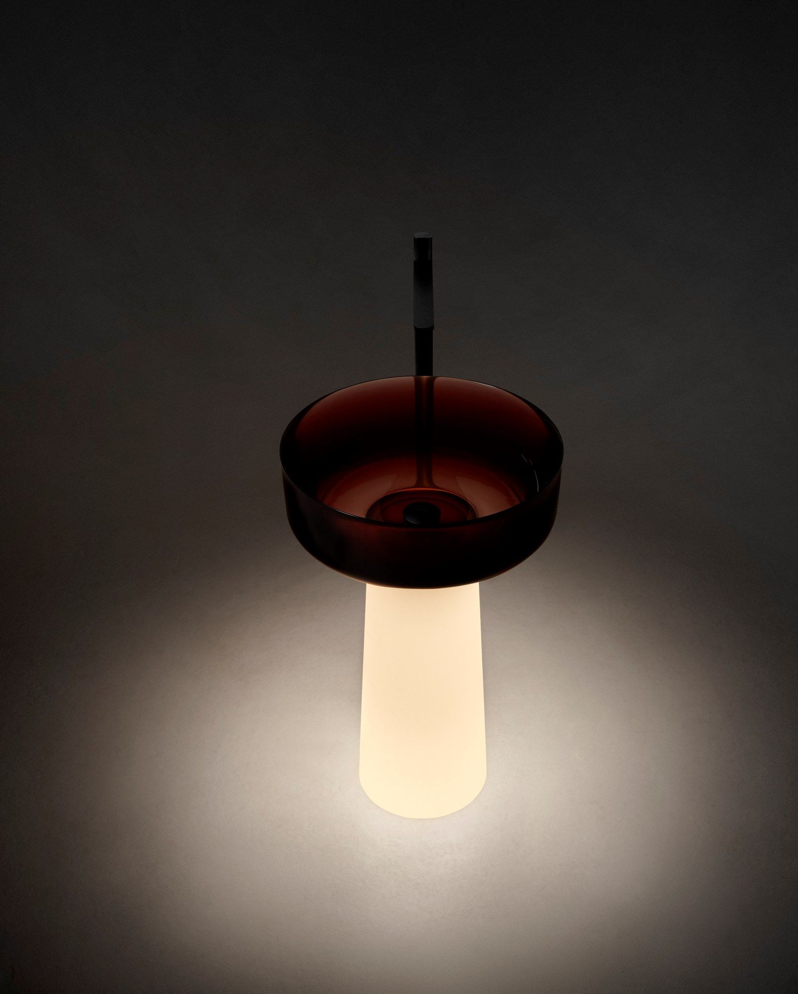 Круглая отдельно стоящая раковина из Cristalmood® и Flumood Antoniolupi ALBUME LUX ARCH-00089824 - Вид №2