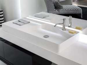 Прямоугольная столешница из Flumood®