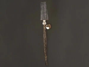 OFFICINACIANI Бра из железа непрямого света с кристаллами  Hl1052wa-1