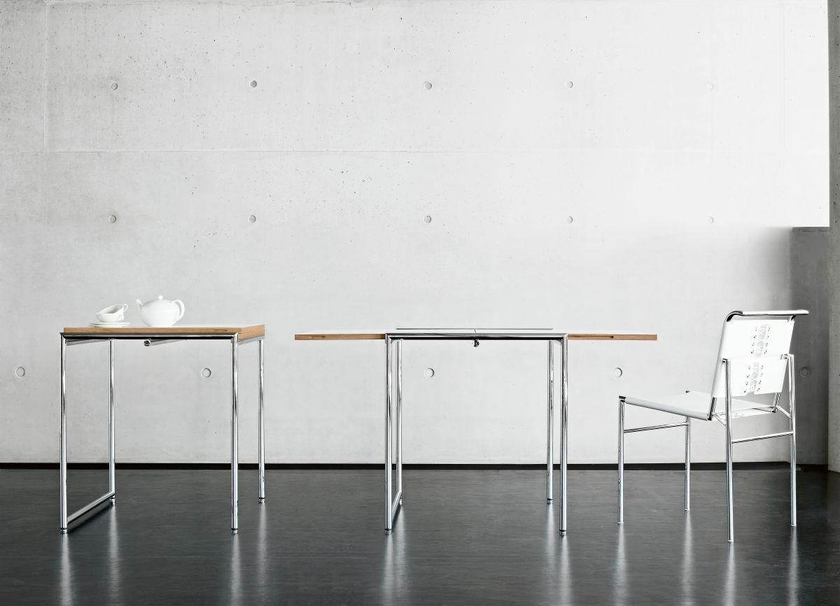 Прямоугольный стол с откидным верхом из HPL Classicon JEAN ARCH-00079412 - Вид №4