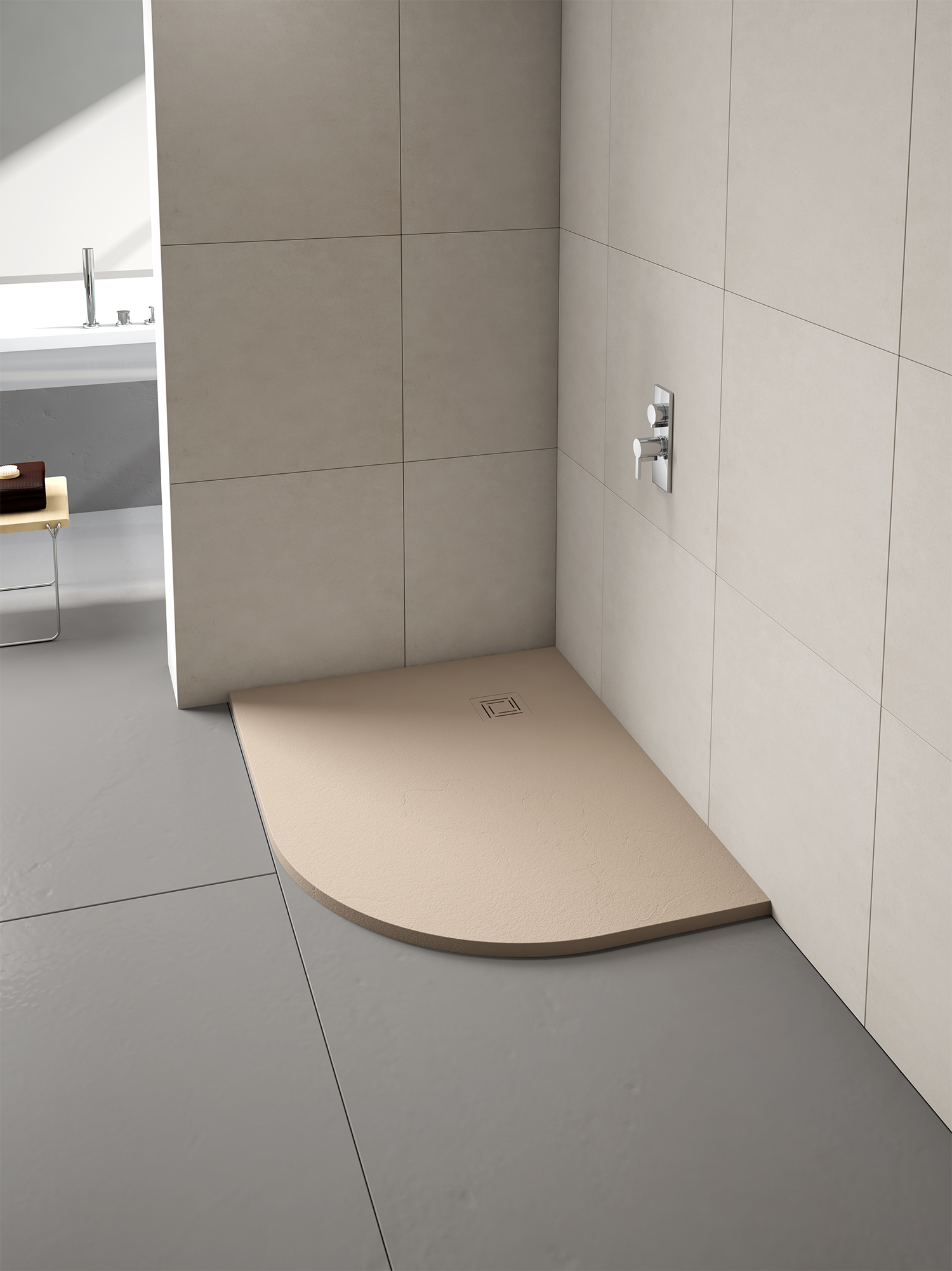 Душевой поддон T108HG L или R Merlyn Truestone - Вид №2