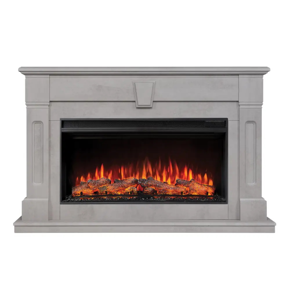 REALFLAME Kellie 36 - обрамление для электрокамина в стиле белого камня 89231561 STLM-1446012 - Вид №1