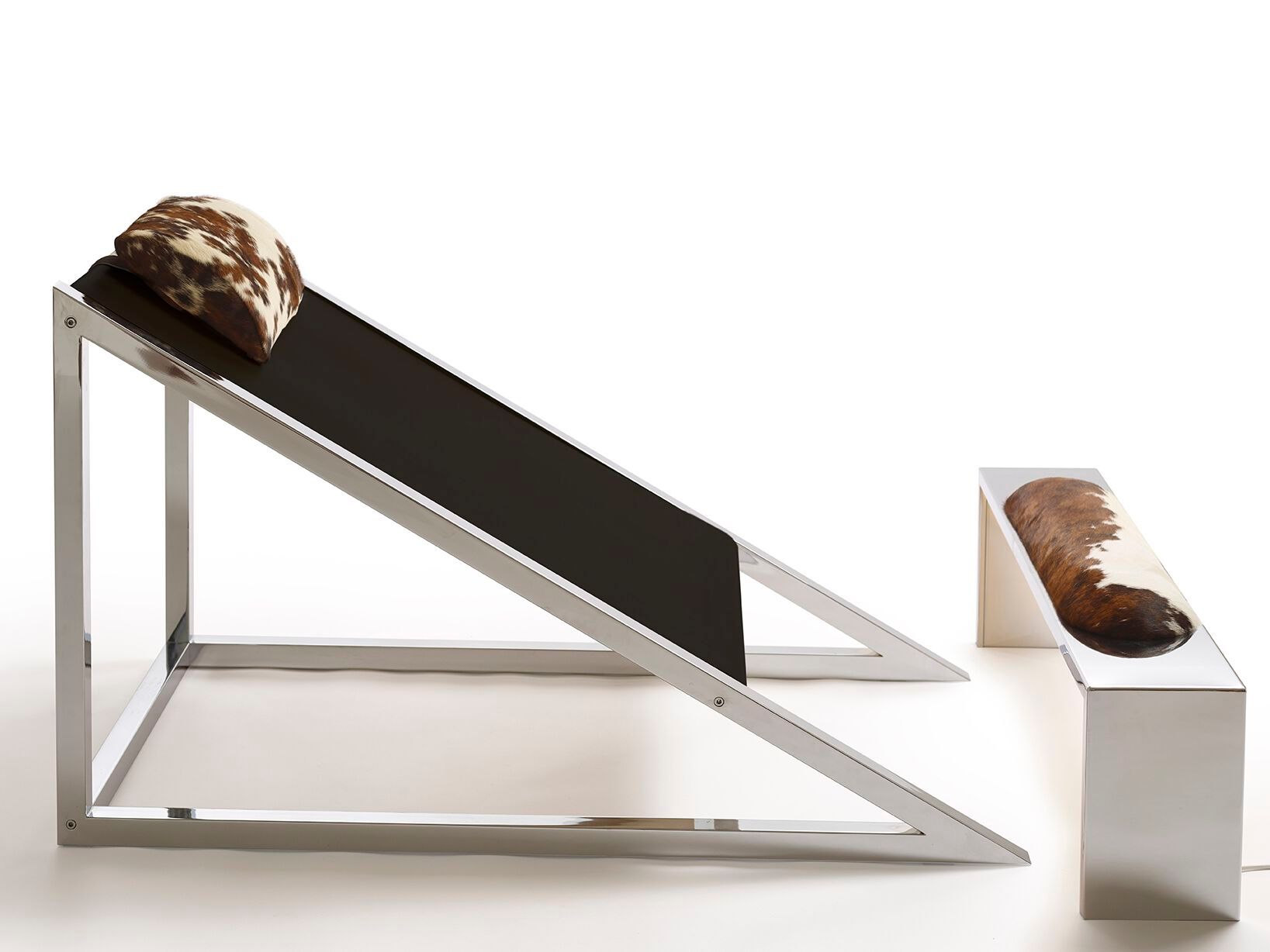 Кресло из натурального каучука с подставкой для ног Poltronova Mies ARCH-00089410 - Вид №4