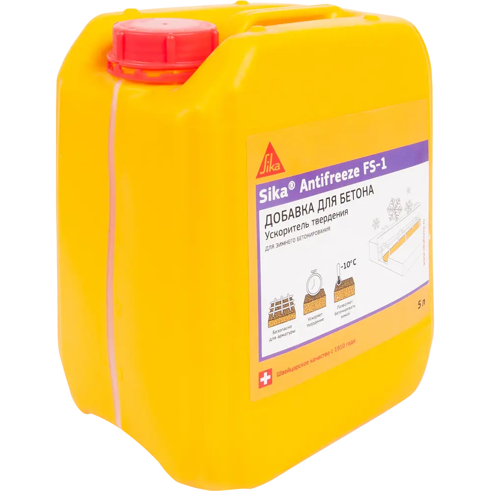 Добавка морозостойкая Sika Antifreeze FS-1 5 л STLM-2041363 - Вид №1
