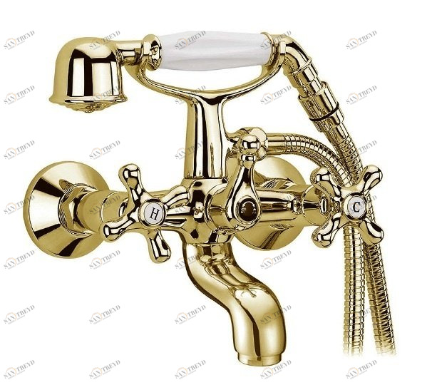 Смеситель для ванны с ручным душем CEZARES RETRO-C-VD1-03