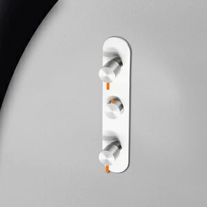 Термостат для душа глянцевая сталь с оранжевой ручкой Toki Radomonte TKI54LCIL24