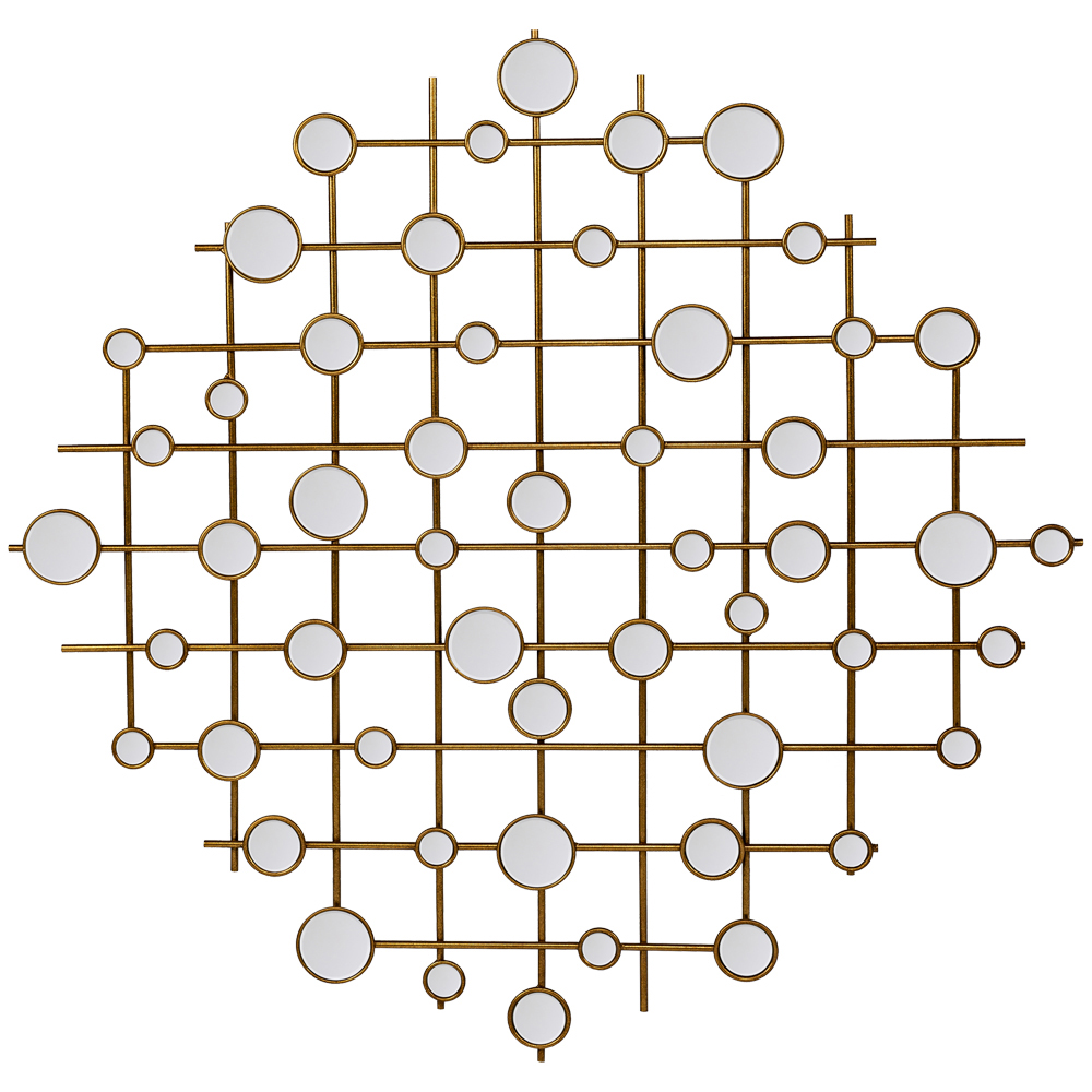 19090192 Настенный зеркальный арт-декор «Диско» Object Desire 