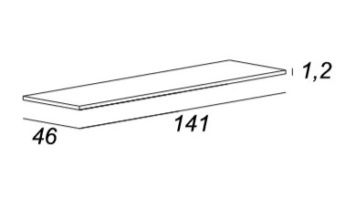 Мебель для ванной CEZARES BELLAGIO 140 Pink Stone - Вид №8