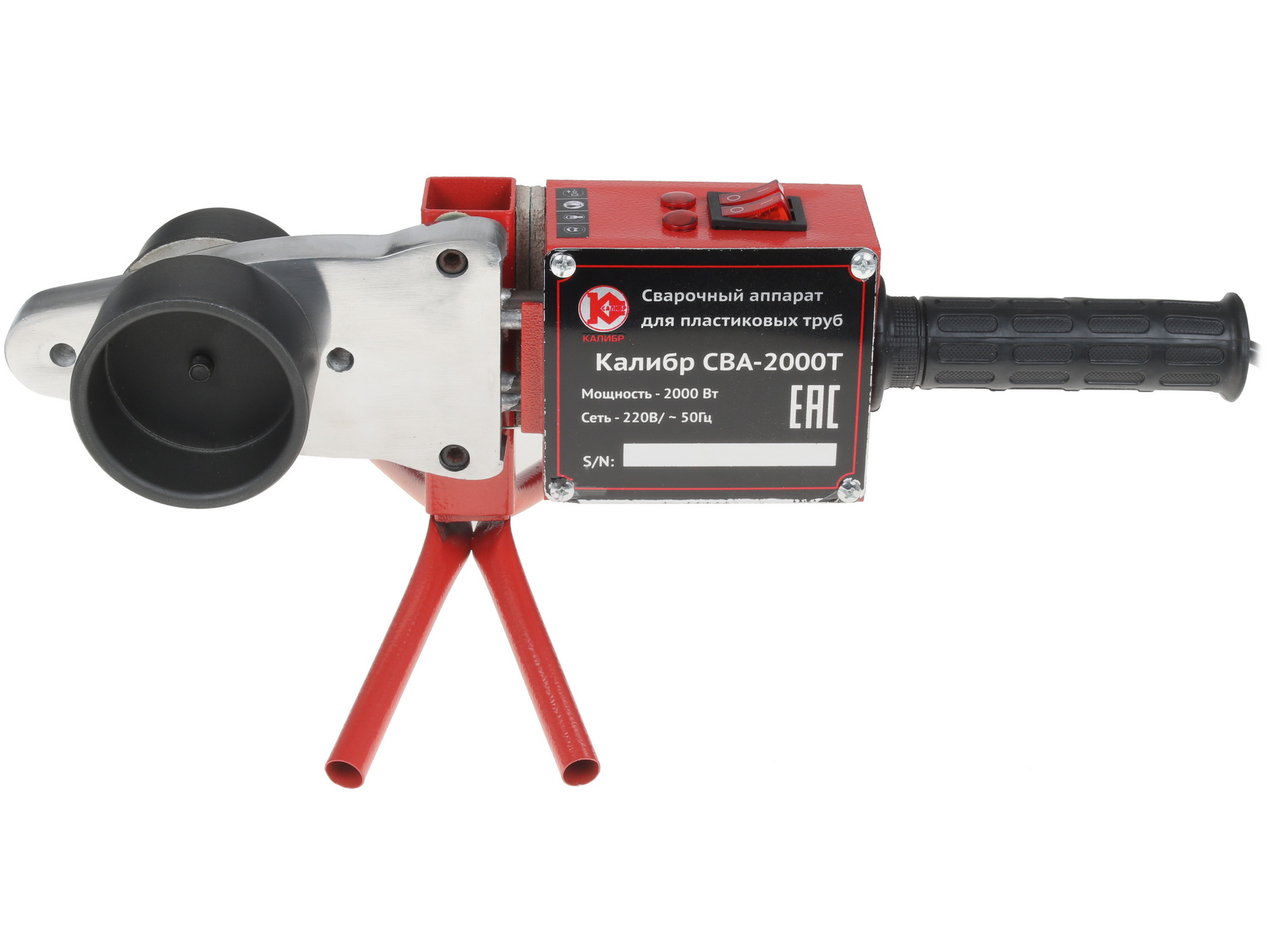 Сварочный аппарат для полипропиленовых труб Калибр СВА-2000Т 1248646 STDN-0103390 - Вид №2