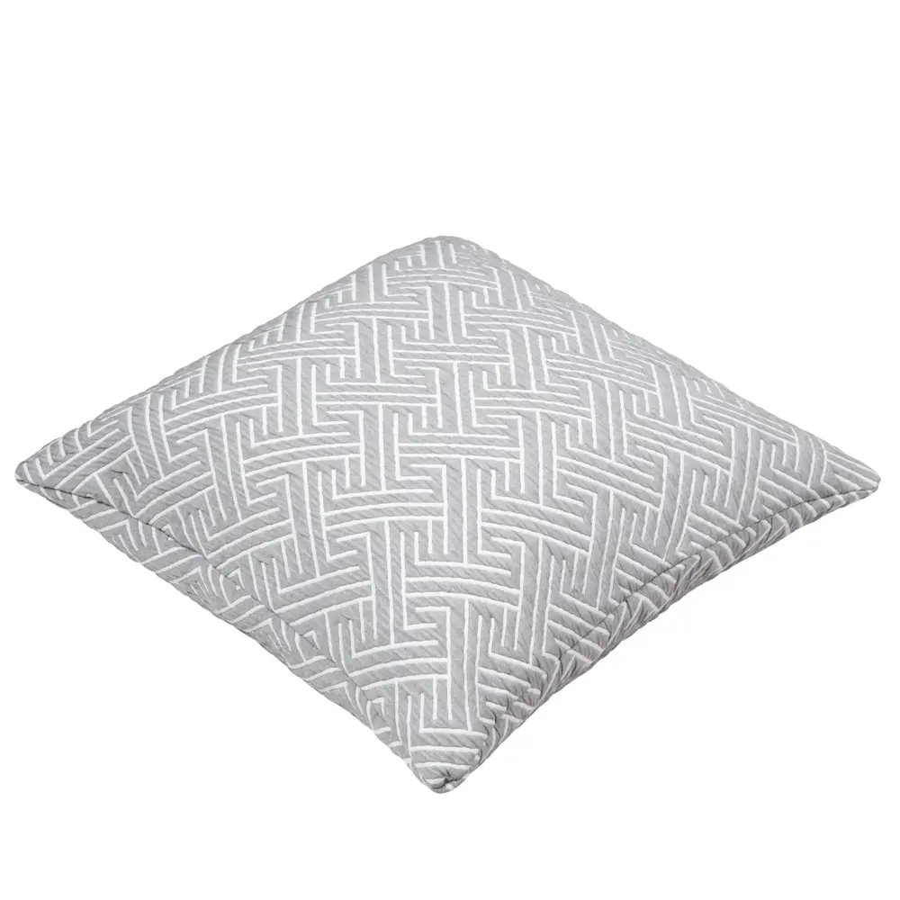 Подушка Гео 50x50 см цвет серый СТОЛИЦА ТЕКСТИЛЯ STLM-2126571 - Вид №1