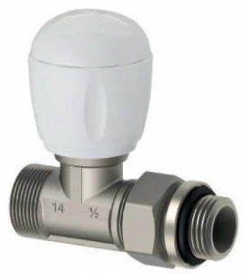 EMMETI Прямой термостатический клапан Collegamento e controllo dei corpi scaldanti