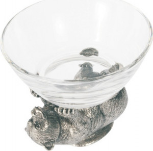 10648916 Vagabond House Конфетница Vagabond House Лесные истории.Медведи 15см, стекло Стекло