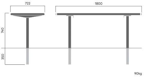 VESTRE Стол для пикника из стали и дерева April sun-id-1381246 - Вид №27