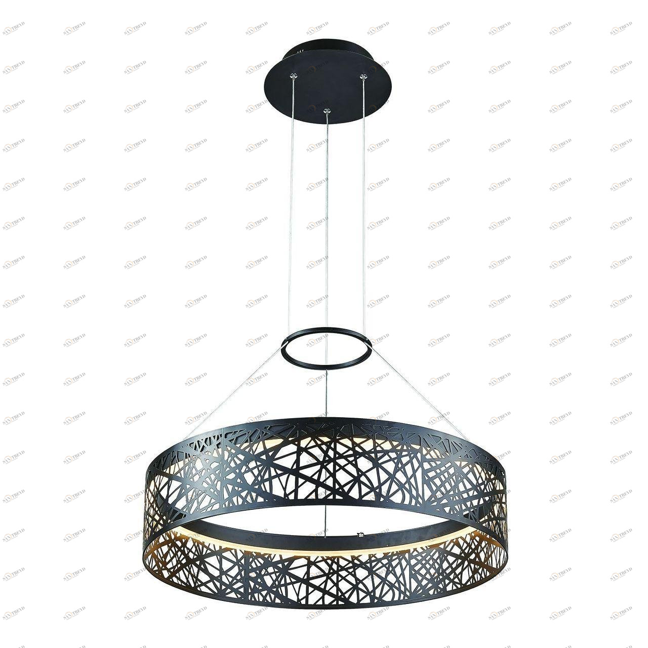 Подвесной светодиодный светильник Favourite Perscripta 2262-6P FAVOURITE ДИЗАЙНЕРСКИЕ, PERSCRIPTA 223175 Черный 