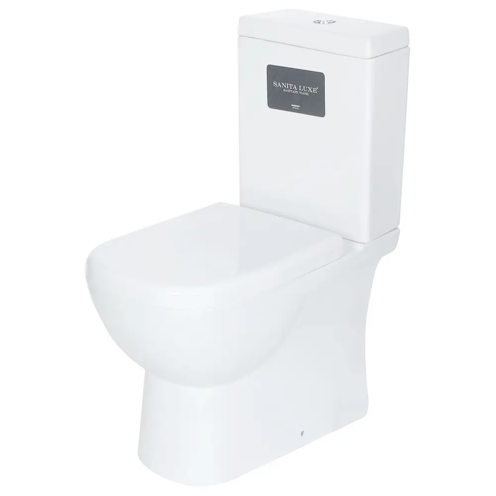 Унитаз напольный L.Quadro горизонтальный выпуск, поворотный слив 81971436 STLM-2045591 SANITA LUXE
