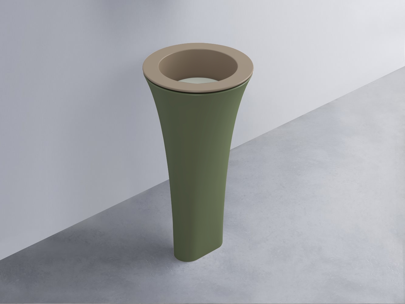 AMLA45-AN+AMPILT-PM+AMCOLT-AG Раковина Amedeo Tondo отдельностоящая cielo Enjoy + Amedeo Ceramica Cielo