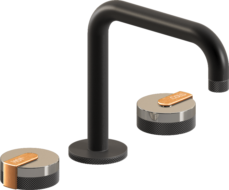 E-11511-R1PN-L1BRG-GM Смеситель для умывальника на 3 отвертия GRAFF MOD+